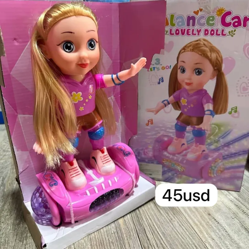 ✨Muñeca sobre patines q canta y se mueve✨