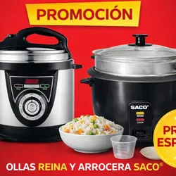 Ollas reinas, arroceras y de presión