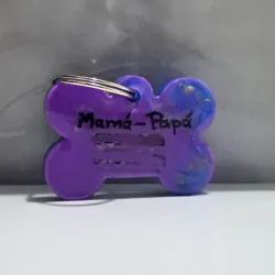 Placa para mascotas medianas y grandes