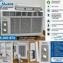 Aire acondicionado de ventana MIDEA