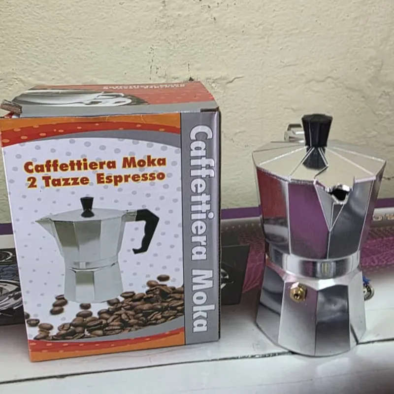 Cafetera italiana 2 tazas 