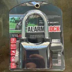 Candado con alarma 
