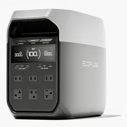 Estación de energía Ecoflow 1800 watts con pico de 3600 watts 