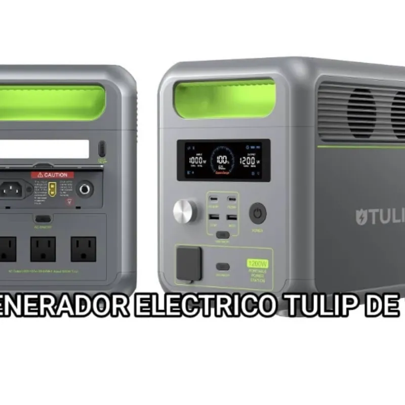 Estación de Energía Tulip 1200 watts sin panel 
