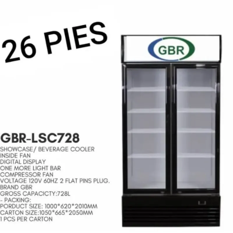Exhibidor GBR 26 pies 