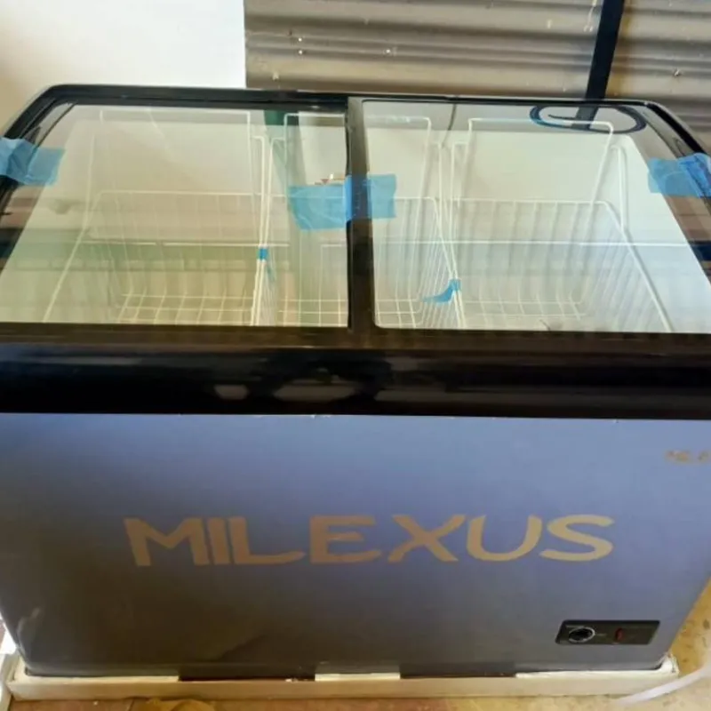 Nevera Exhibidora Horizontal Milexus 11.5 pies 