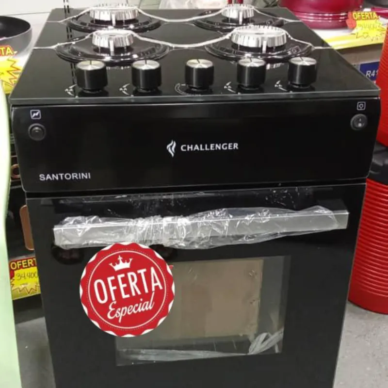Fogón de gas challenger con magneto y horno  