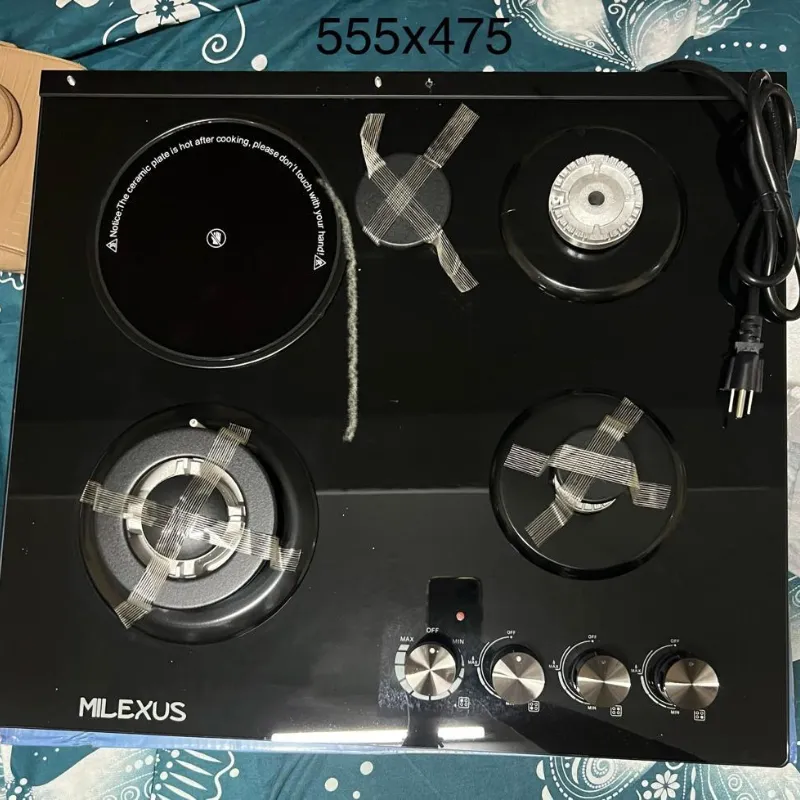 Fogon empotrable de vitrocerámica Milexus 4Q 