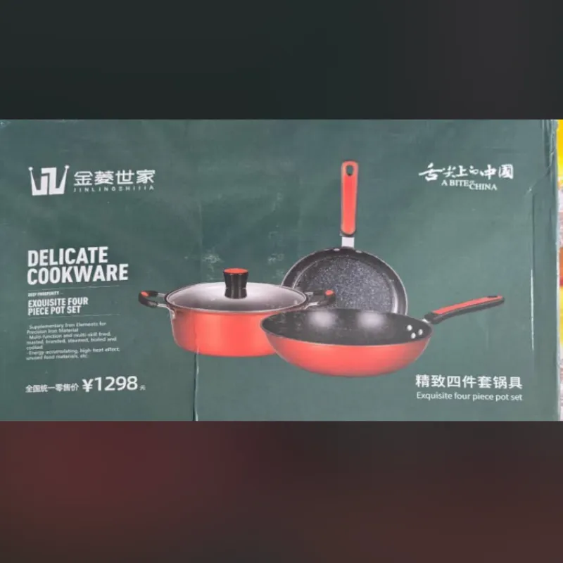 Juego de calderos de inducción 