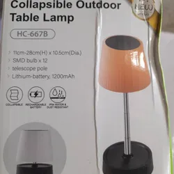 Lampara de mesa