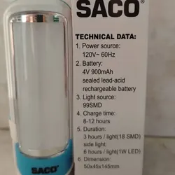 Lampara recargable saco