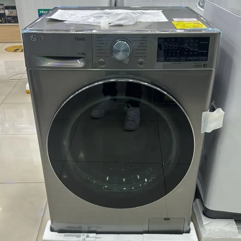 Lavadora Automática LG 14 kg con secado al vapor 