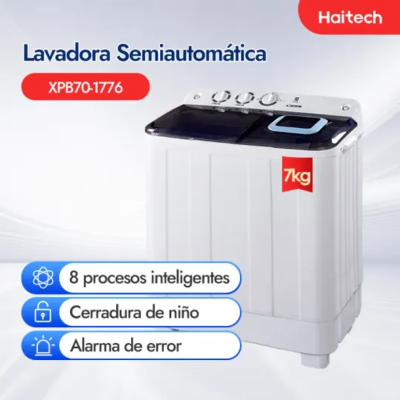 Lavadora semiautomática hys 7 kg