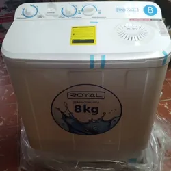 Lavadora semiautomática royal 8 kg