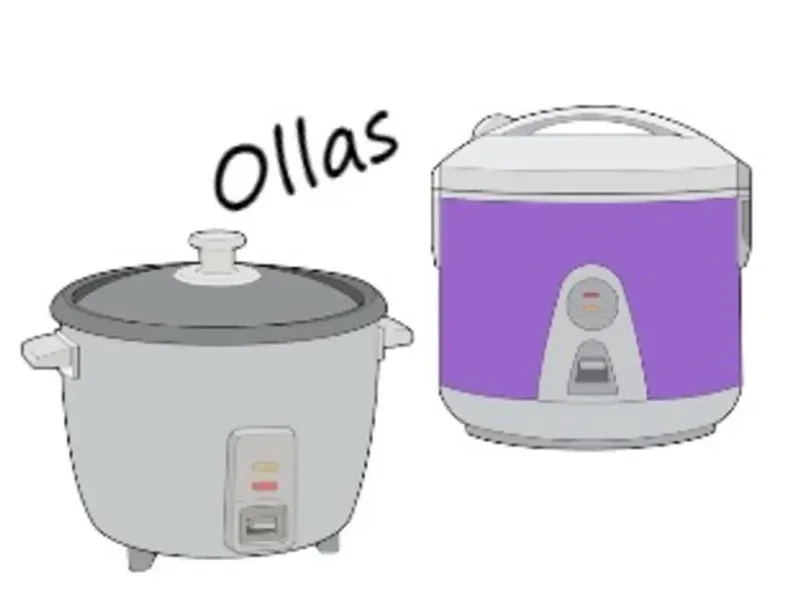 Ollas, calderos y otros utensilios 