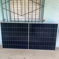 Panel solar marca jinco bifacial