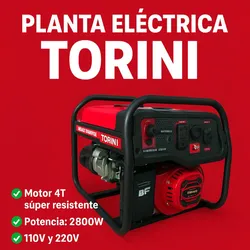 Planta eléctrica Torini 2800 watts 