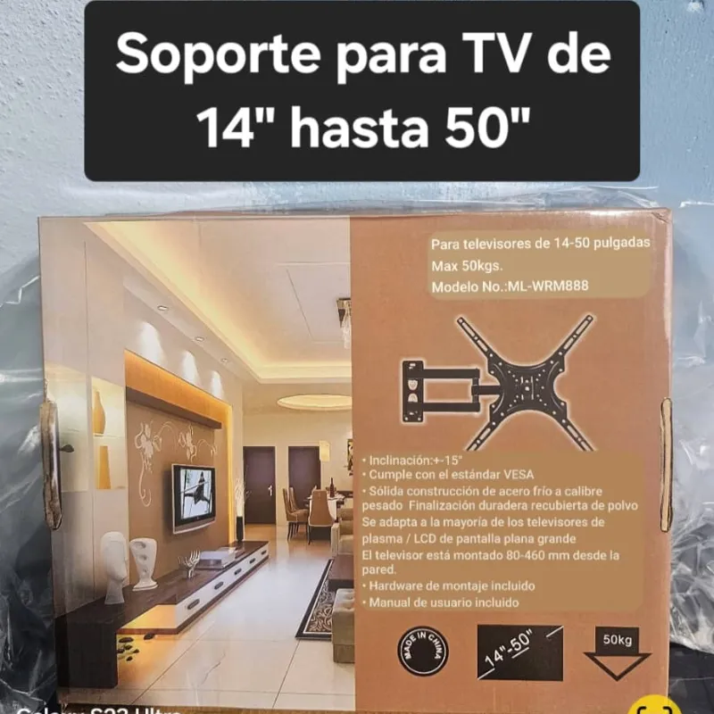 Soporte Milexus Giratorio para tv de 14” a  50”
