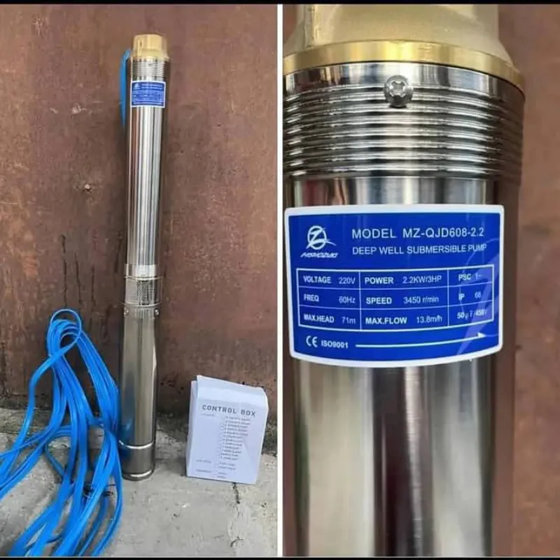 Turbina sumergible 2 pulgada 3 hp 220 volts 