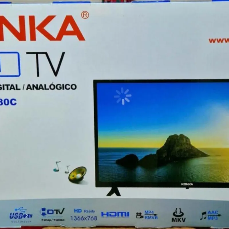 TV konka 32” con cajita interna