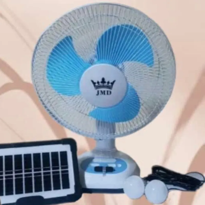 Ventilador de mesa recargable jmd