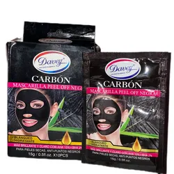 Mascarilla de carbón antipuntos negros