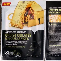 Mascarilla 24 K gold 