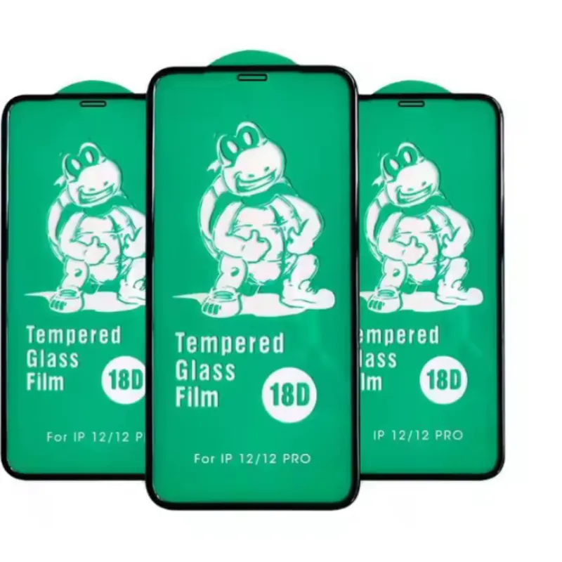 Micas de Cristal Tortuga Bordes de Goma