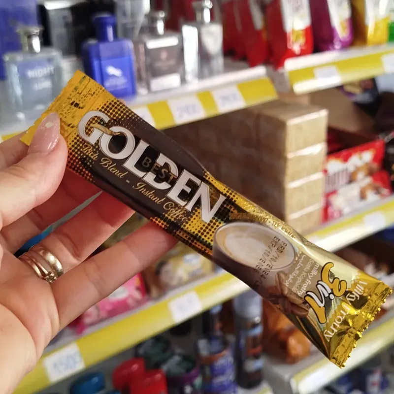 Café Instantáneo con leche 3 en 1