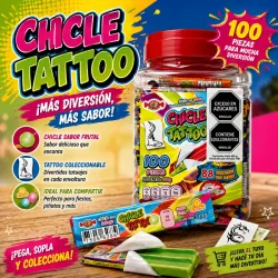 Chicle tattoo