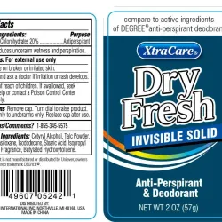 Desodorante XtraCare Dry Fresh