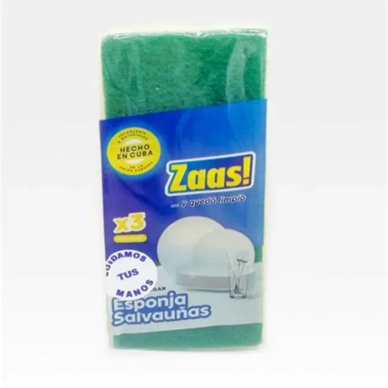 Esponja Zaas Fibra Verde