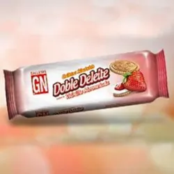 Galletas Doble Deleite Fresa Mermelada.