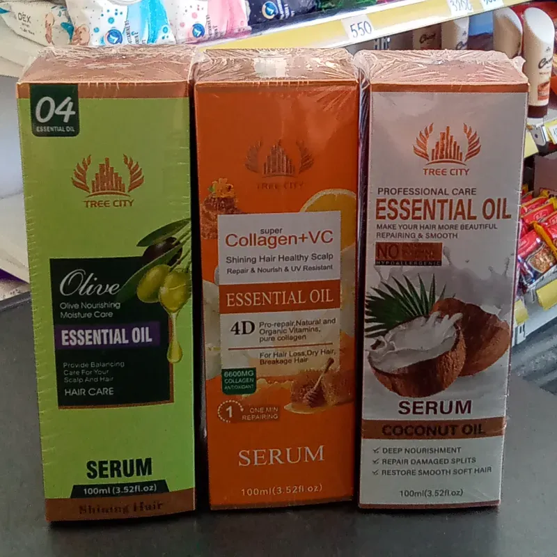 Serum para el cabello.