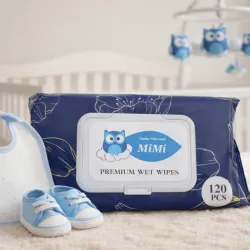Toallitas húmedas MIMI 120 PCS - 💙
