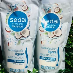 Bolsas de shampoo y acondicionador