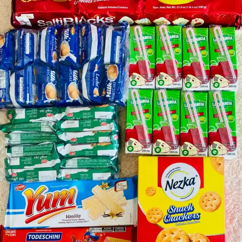 Combo de merienda 20 USD