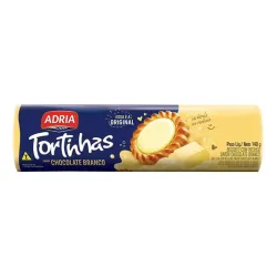 Galletas dulces de chocolate blanco Tortinhas
