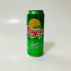 Refresco de lata de limón