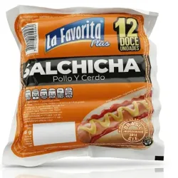 Salchichas de pollo y cerdo 