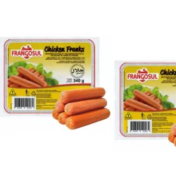 Salchichas de pollo