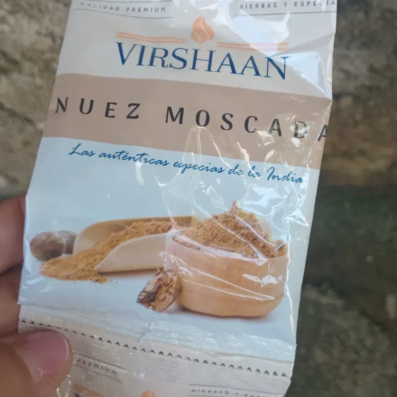 Nuez moscada polvo