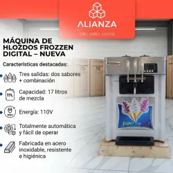 Máquina de Helados Frozzen Digital