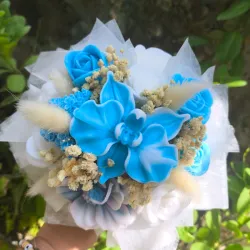 Bouquet con Flor Orquídeas