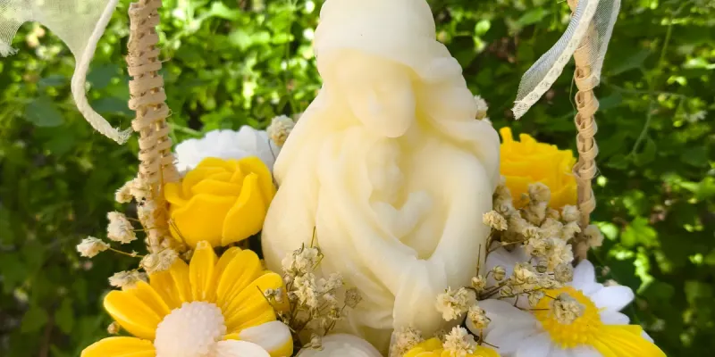 Cestas Bouquet de velas Artesanales