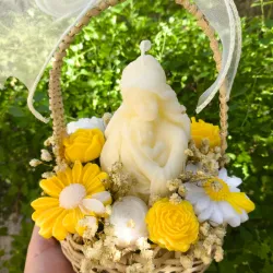 Cestas Bouquet de velas Artesanales