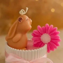 Conejo Floral 