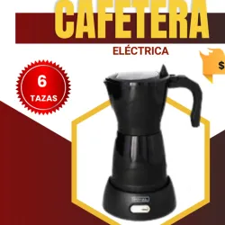 Cafetera Eléctrica 6Tasas Milexus 