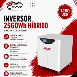 ESTACION ENERGIA TODO EN 1 MUST 2.5K BATERIA