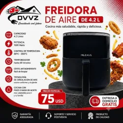 FREIDORA AIRE 4.2L MILEXUS